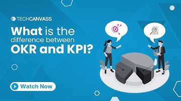 OKR vs KPI | what is the difference between okr and kpi - Techcanvass