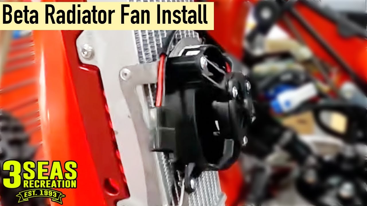 Dirtbike Cooling Fan Kit & Radiator Brace Install Video! 2022 Beta 300 Race  Edition 2-Stroke - YouTube
