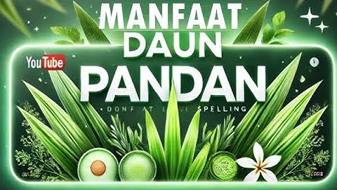 Manfaat Daun Pandan untuk Kesehatan Tubuh