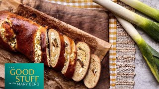 Mary's Recipe of the Day: Leek and Sausage Stromboli | The Good Stuff with Mary Berg by The Good Stuff with Mary Berg 456 views 7 days ago 12 minutes, 23 seconds