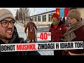 TRAVELLING TO MONGOLIAN VILLAGE IN HARSH WINTER.