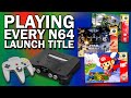 Playing EVERY Nintendo 64 Launch Game