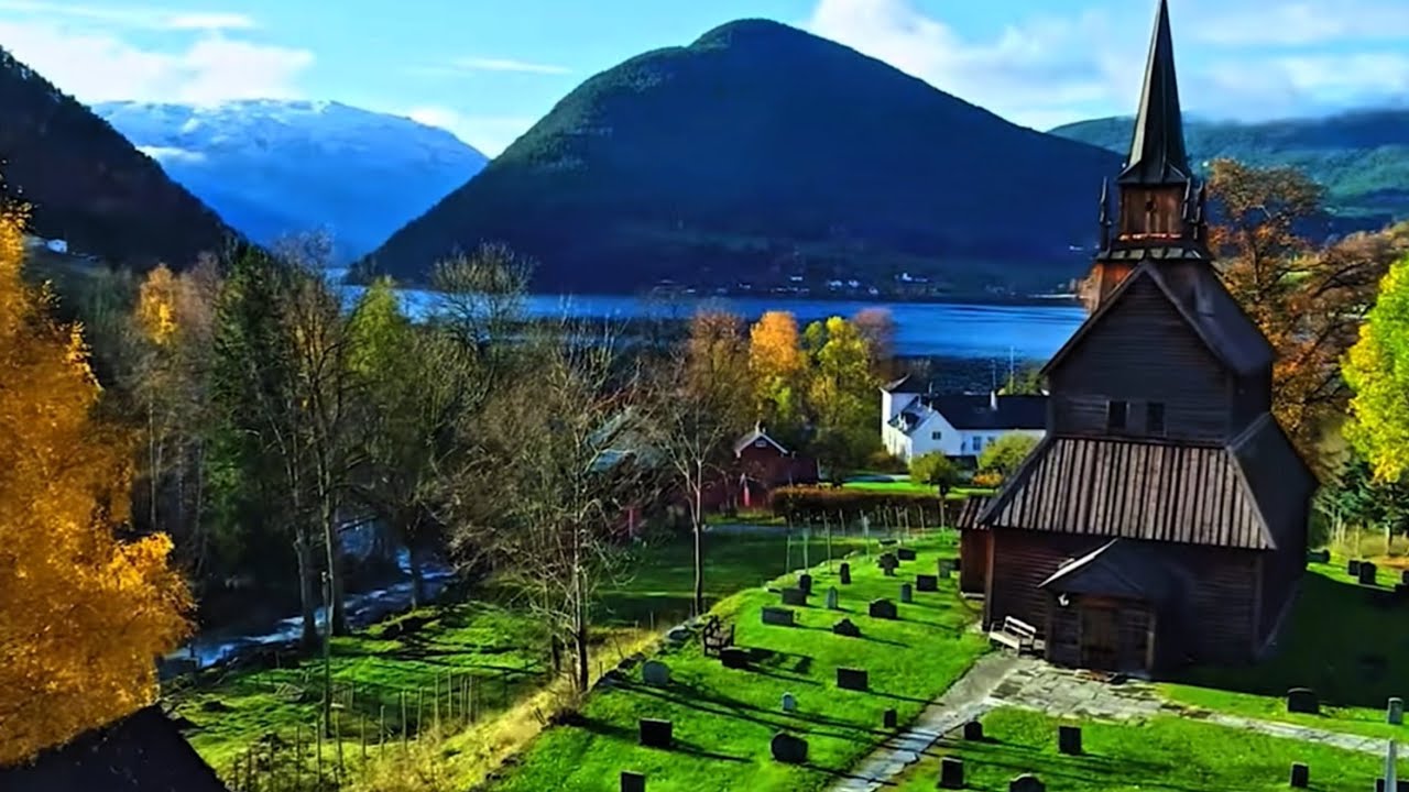 أروع صباح مع جمال صوت #فيروز و سحر جمال طبيعة النروج#فيروزيات_الصباح, #fairouz ,Norway