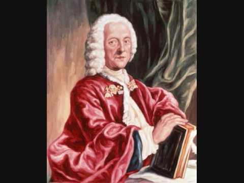 Georg Philipp Telemann- Concerto in A major for flute, violin, cello & strings-Allegro