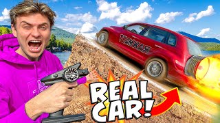 JUMPING WORLD'S BIGGEST RC CAR!! (PART 1)