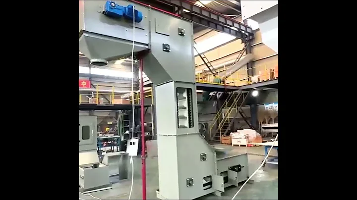 Z Shape Bucket Conveyor Continuous Rubber Chain Z Bucket Elevator for Granules Food Packaging Transp