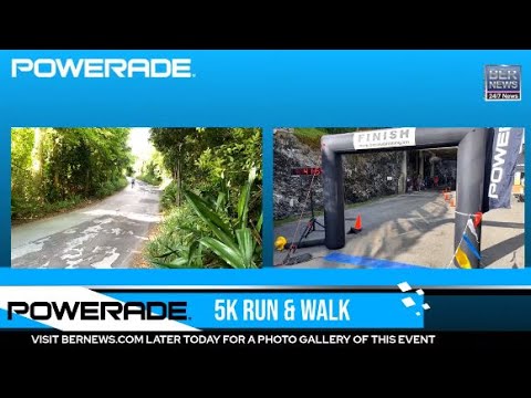 Powerade 5K Run & Walk Finish Line, July 2 2023