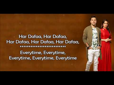 Har Dafa   Rahul Jain   Tu Aashiqui Colors   Lyrical Video With Translation