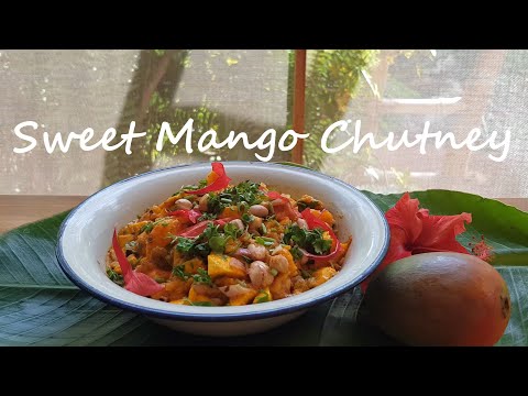 Sweet Mango Chutney | Raw Vegan Recipe
