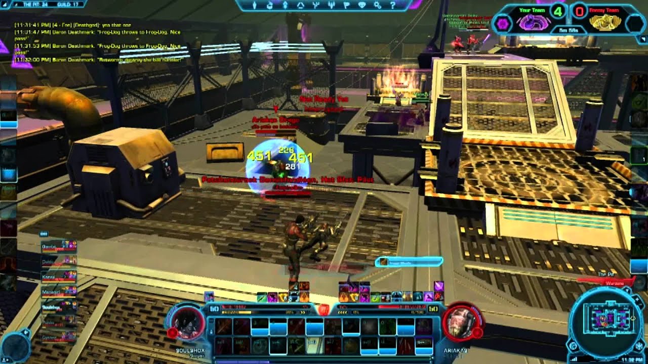 SWTOR Soulshox Sniper PVP - Hutball (no music)