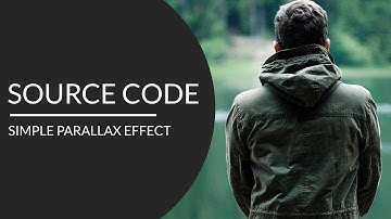Simple parallax scrolling effect ( Source Code )