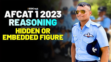 AFCAT 1 2023 Exam Reasoning 45 Days Crash Course - Hidden or Embedded Figure