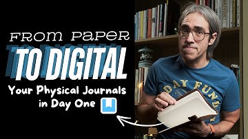 How I Turn my Handwritten Journals into Digital Entries in Day One - From Paper Notebooks to PDFs