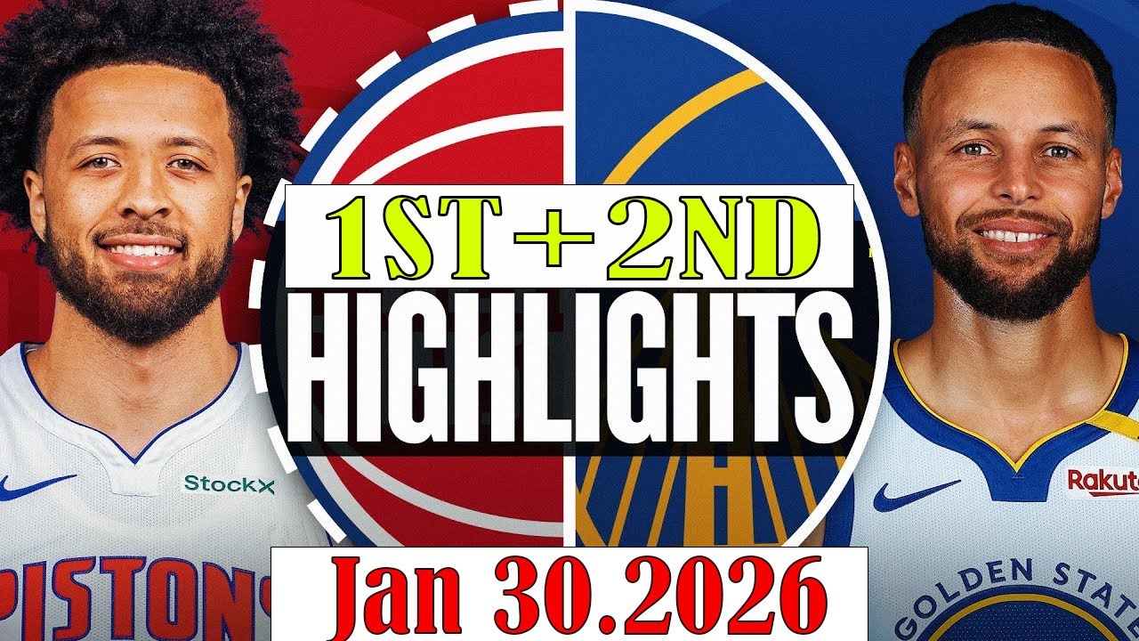 Матч «Голден Стэйт Уорриорз» против «Детройт Пистонс», 1-я и 2-я четверти, 30 января 2025 года. О...