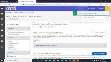 Self Service - Plan Your Courses & Submit Your Plan