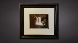 Making a Picture Frame From Decorative Door Casing and Framed a Photo in a Double Mat Board This is a straightforward build. Instead of buying the really expensive Picture Frame Molding, I opted to cut down some decorative
