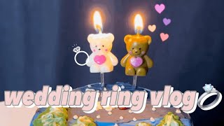 [Vlog] 우리만의 웨딩밴드💍💎🩵| 아크레도의 모든 것 | 커스텀 웨딩밴드 | 다이아몬드 반지 | 무제한 폴리싱&amp;아크레도 혜택