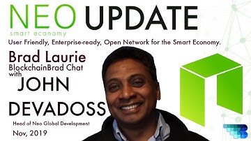 NEO | John DeVadoss | Open Network for the Smart Economy | BlockchainBrad Crypto Interview | NEO 3.0