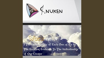Work no.4, 2 The Individuality of Each One of Us Is The Greatest Evidence To The Individuality...