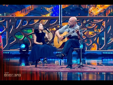 პატარა მომღერალი თეკლა მშვიდობაძე