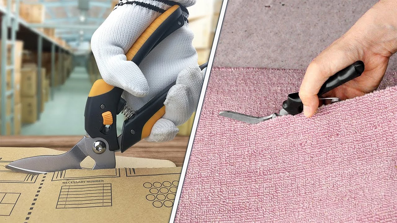 Best Carpet Scissor The Best Way to Cut a Intricate Carpet YouTube