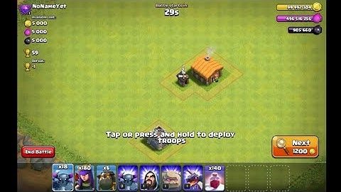 Clash Of Clans Private Server 2018 Unlimted Troops