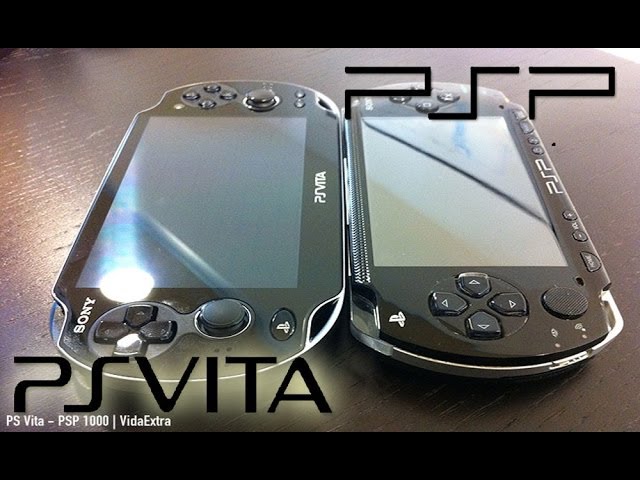 Comparacion Ps Vita(1000) Vs Psp(2000) Diferencias HD - YouTube