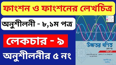 পর্ব - ৯ | ফাংশন ও ফাংশনের লেখচিত্র hsc | Function and Graphs of Function | Higher Math 1st Paper