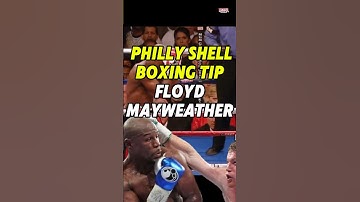 Philly shell Users must stand side on #floydmayweather #shoulderroll #phillyshell #boxingdefense