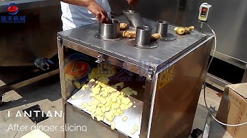 Single function ginger slicer machine have good performance and high quality