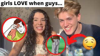 Things Boys Do That Girls Find Attractive *latina gf exposes* | Andrea & Lewis
