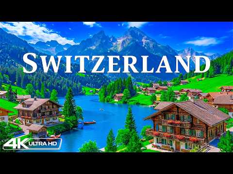 Switzerland 8K | Alpine Paradise – Scenic Villages, Crystal Lakes & Majestic Mountains