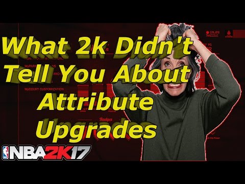 NBA 2k17 Attribute Upgrades ( Important News You Should Know)