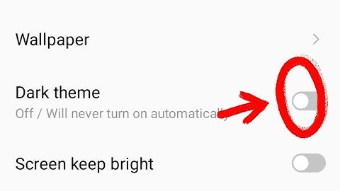 Display setting infinix smart 5, how to off dark theme in infinix smart 5 phone
