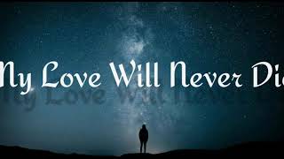 Clair Wyndham - My love will never die (Lyrics )