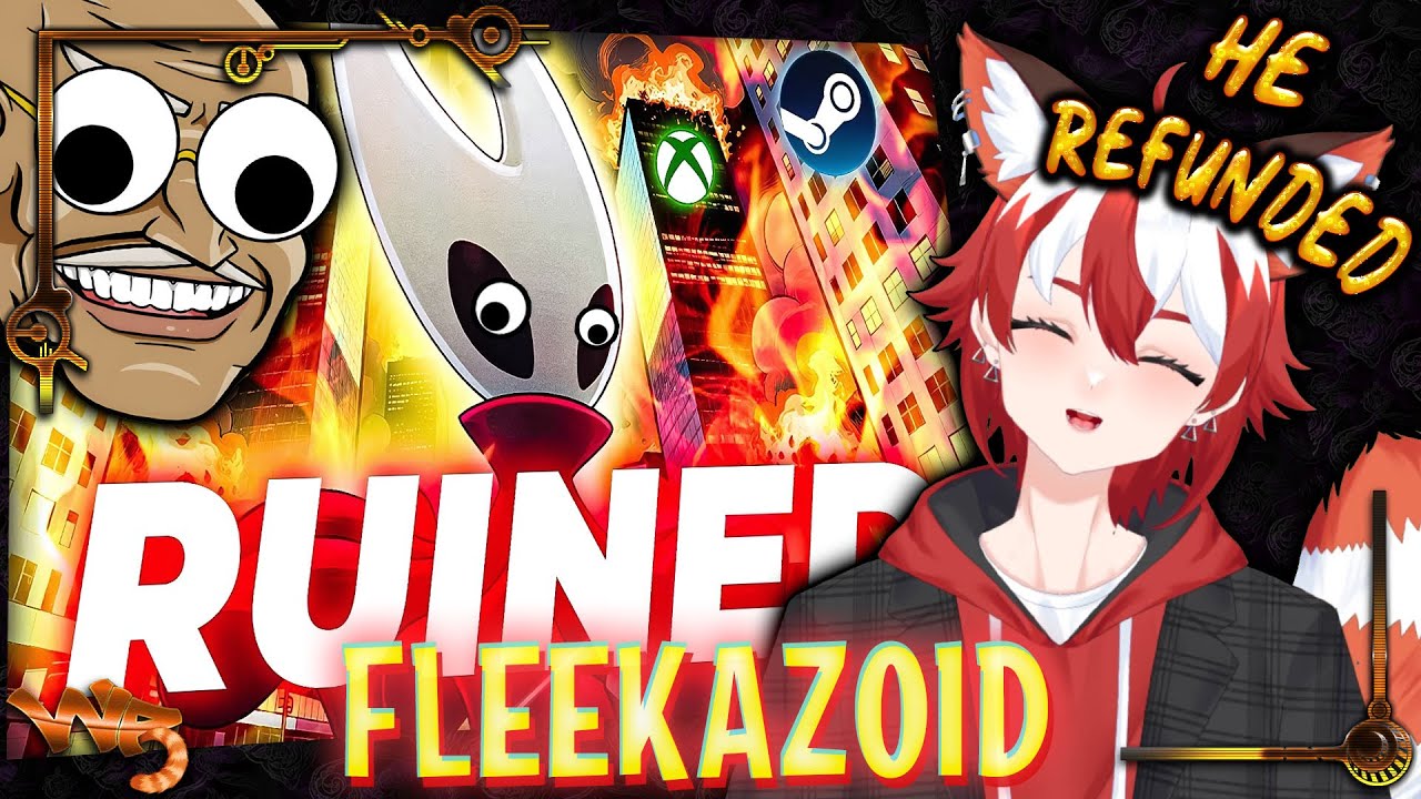 AAA IS RUINED!! HERE COMES SILKSONG!! Vtuber Reacts to @FLEEKAZOID Silksong RUINED Everything
