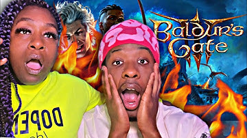 BALDUR’S GATE SUPERFANS REACT TO THE BALDUR’S GATE 3 TRAILER!