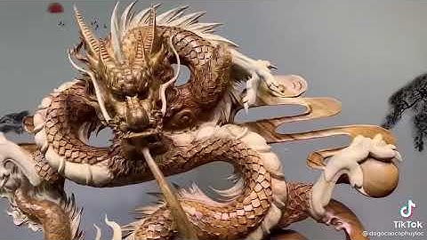 Nhất long vờn ngọc. Nghệ thuật điêu khắc gỗ