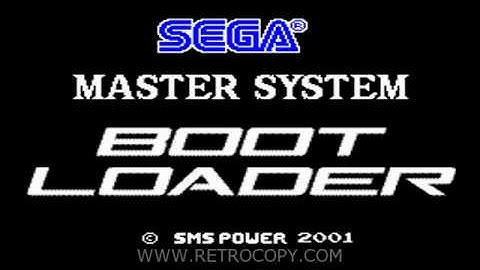 SMS Boot Loader (Sega Master System) - RetroCopy Intro
