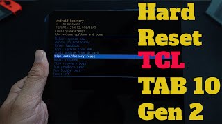 How To Hard Reset TCL Tab 10 Gen 2