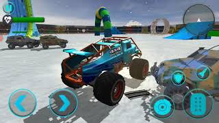 Monster truck demolition Derby : crash derby 2021/Android game play screenshot 3