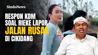 Respons Cepat Dedi Mulyadi Atas Protes Viral Rieke Diah Pitaloka Soal Jalan Hancur|Sindo Prime|15/10