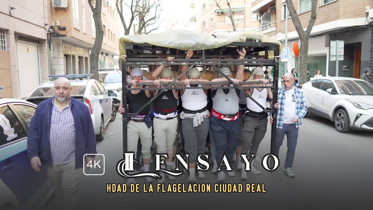 4K | ENSAYO DE COSTALEROS | HDAD DE LA FLAGELACION | CIUDAD REAL 2026