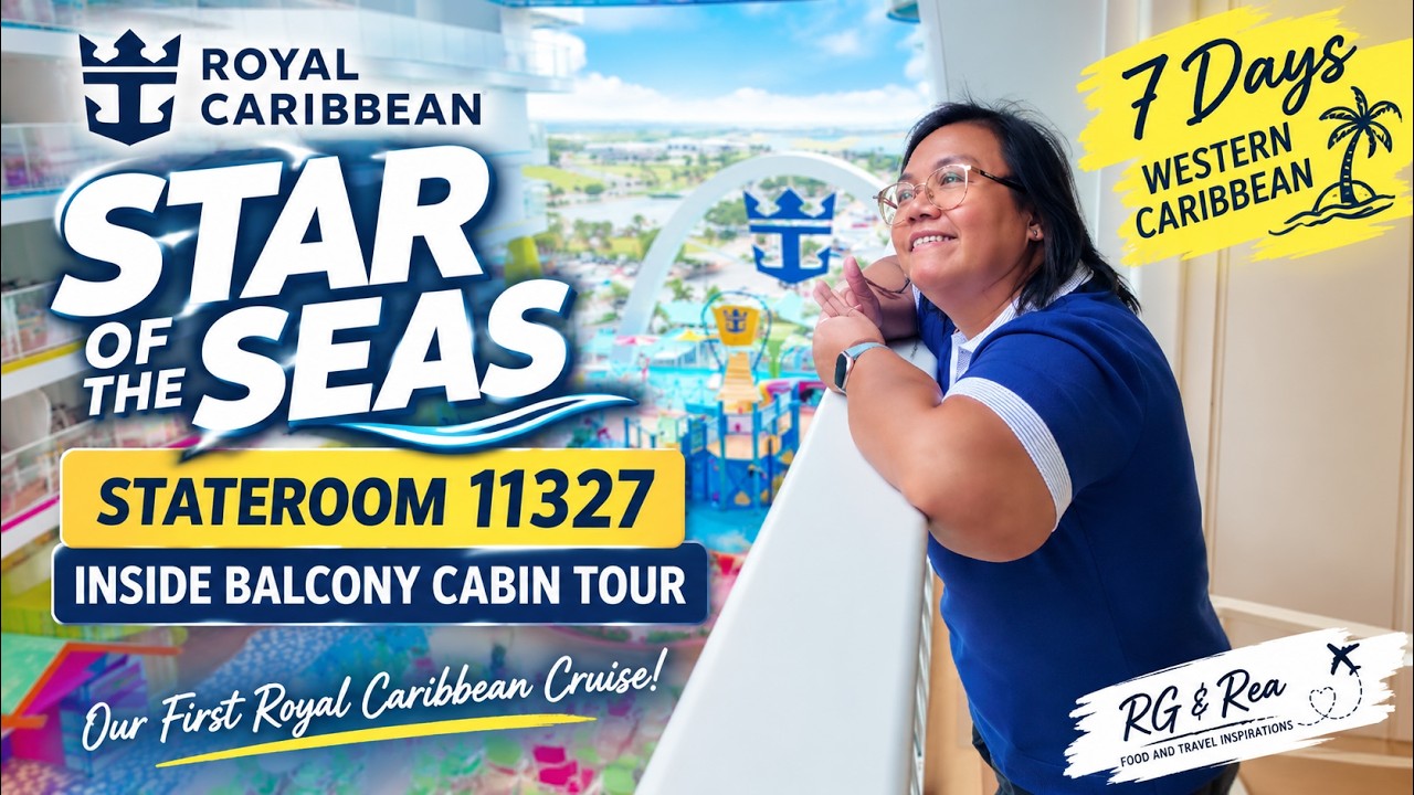 Star of the Seas Stateroom 11327 Tour | Inside Balcony Cabin | Royal Caribbean