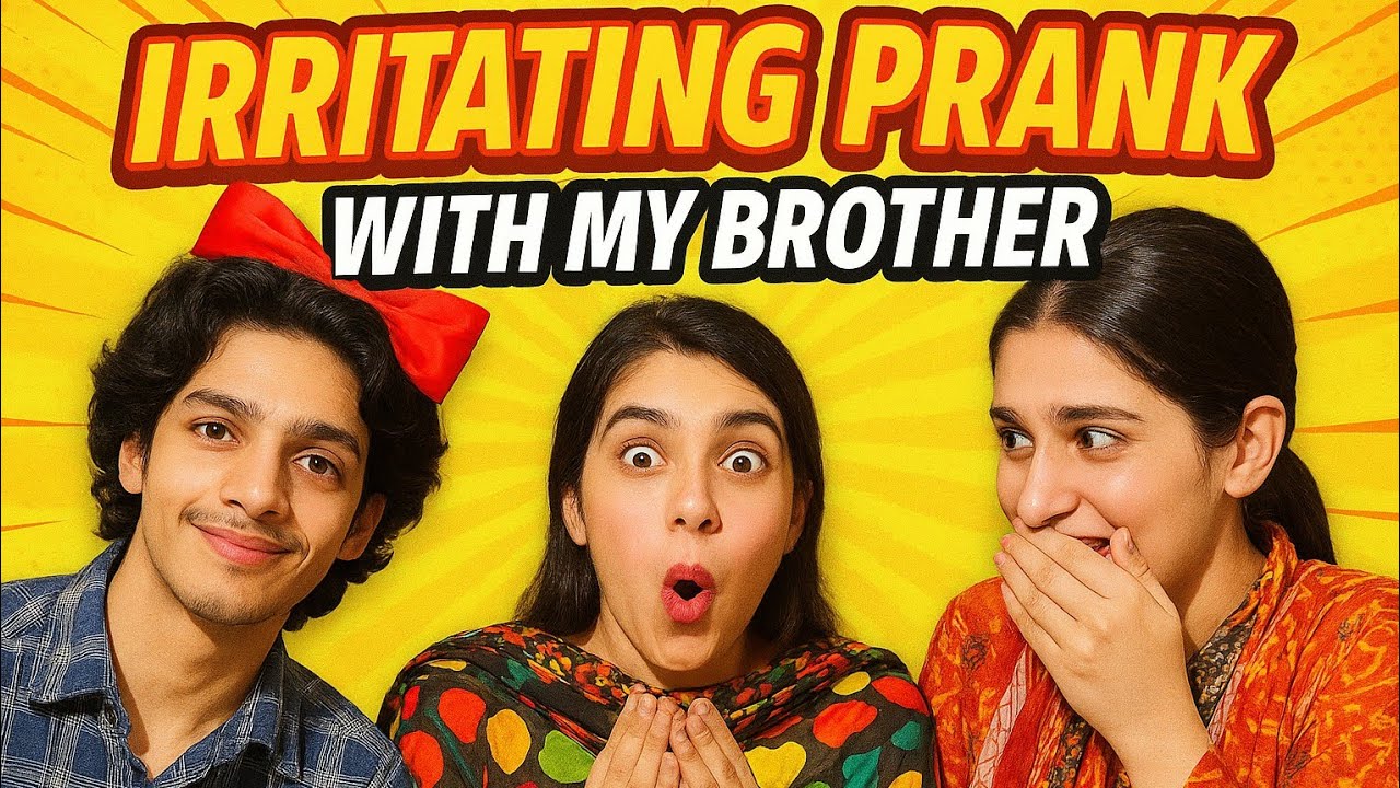 Brother kai makeup krdya 😂😂😂|saim pookie bn gya |