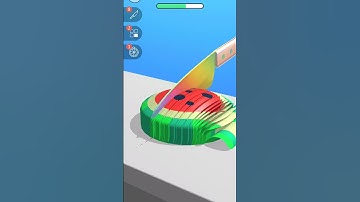 Asmr slicing game -Android iOS all level mobile games #asmr #cutting