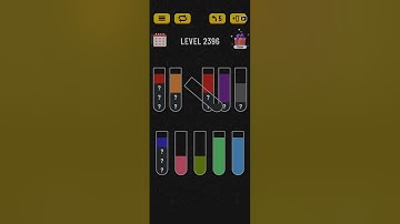 Water sort puzzle level 2396 #solveitwithme #watersortpuzzle #gamesolutions #puzzlegame #solutions