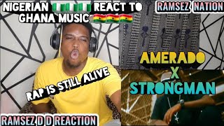 Amerado x Strongman - Rap Still Alive (Official Video)/ Reaction Video