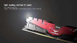 T-FORCE GAMING SERIES "DARK" & "DARK ROG" DDR4 SDRAM Desktop Memory module screenshot 5