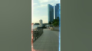 SINGAPORE, Epic Merlion Hyperlapse  | #shorts #journey #walkingalone #travelvlog